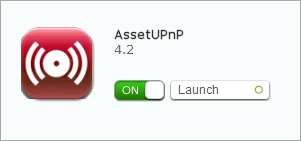 asset upnp out of network