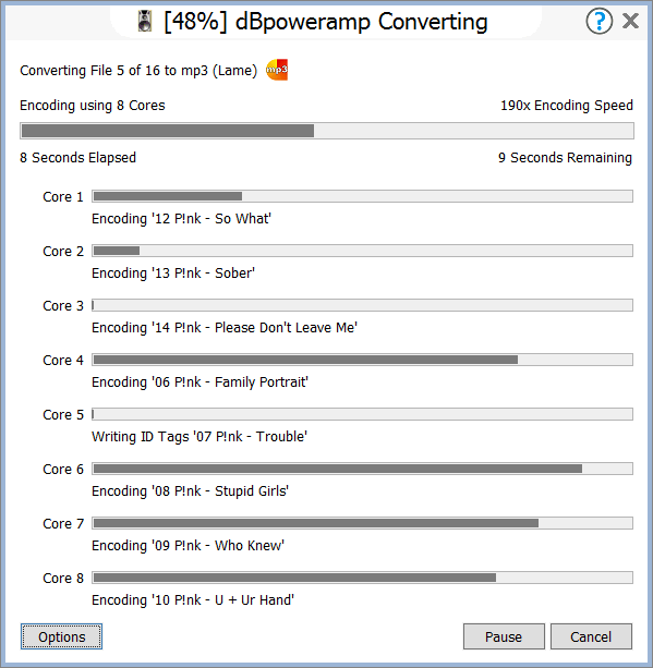 dbpoweramp music converter r17.4 reference