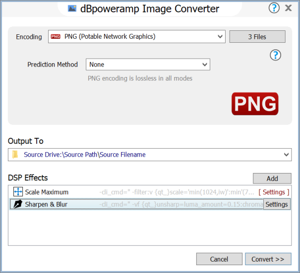 dBpoweramp Image Converter - PNG, Portable Network Graphics, Bitmap, GIF,  JPEG, JPG, TIFF, Webp. Free 21 day trial, download & convert